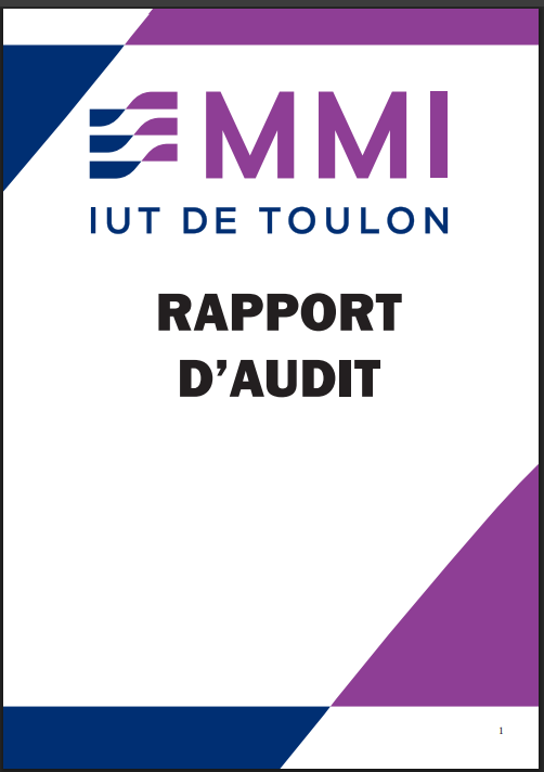 Rapport d'audit